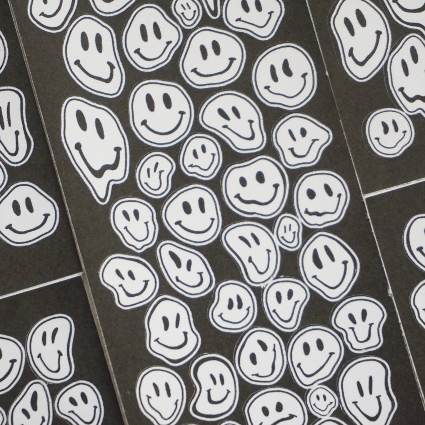 Trippy Face Paper Matte Kiss-Cut Deco Sticker Sheet