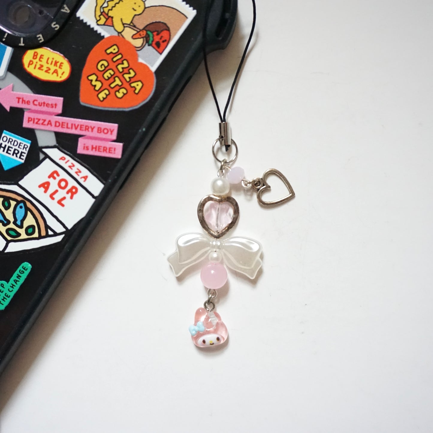 'Pretty in Pink' Mini Phone Charms