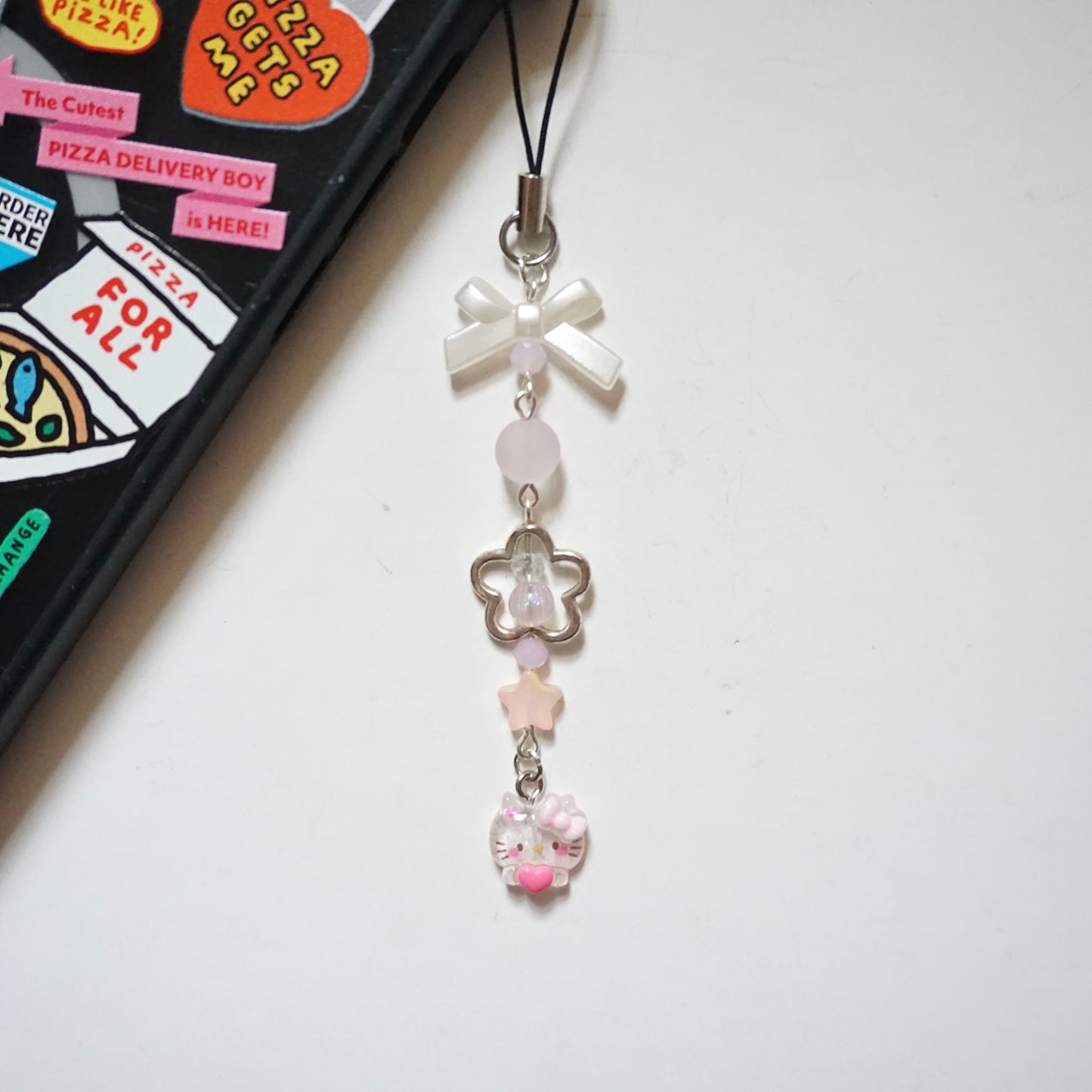 'Pretty in Pink' Mini Phone Charms