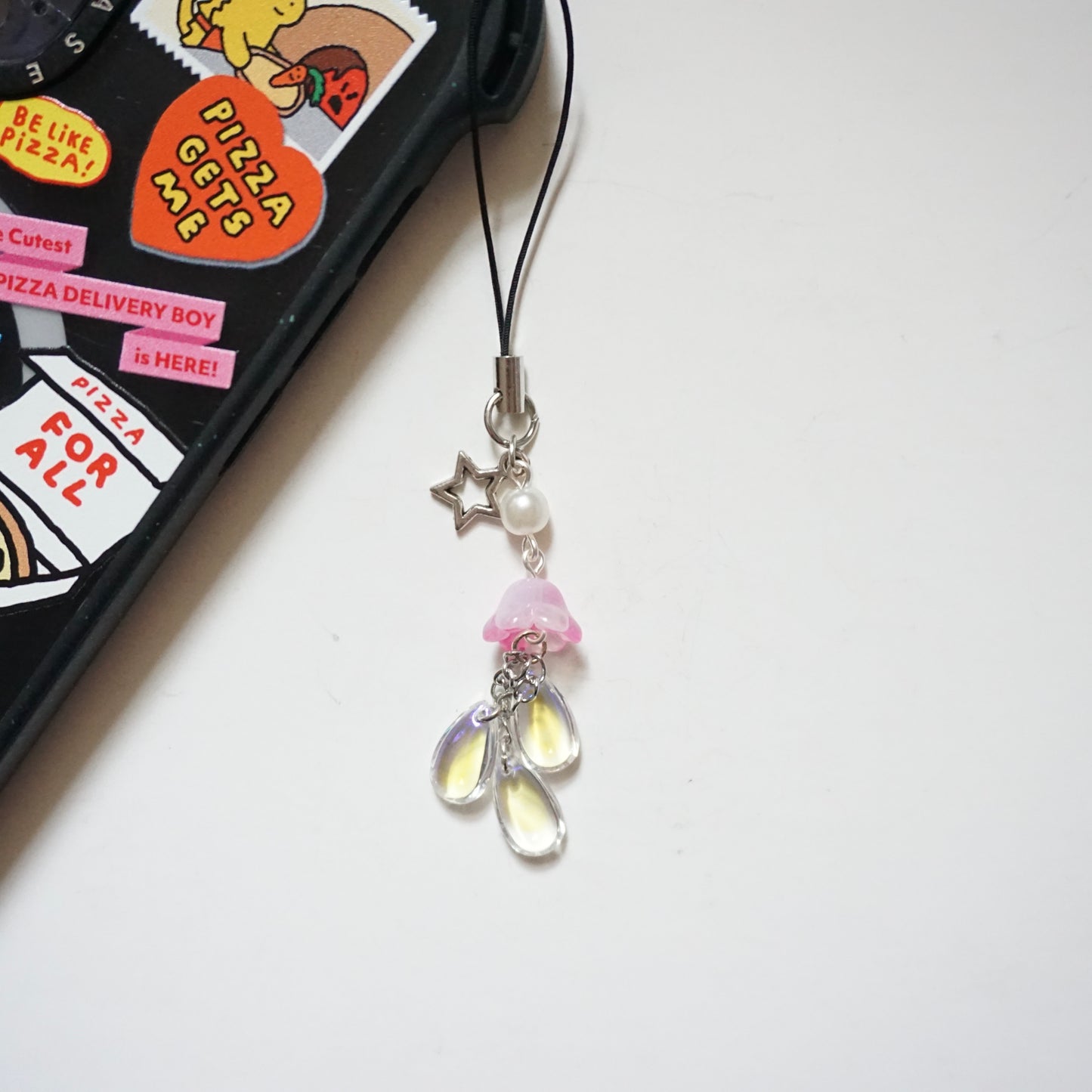 'Pretty in Pink' Mini Phone Charms