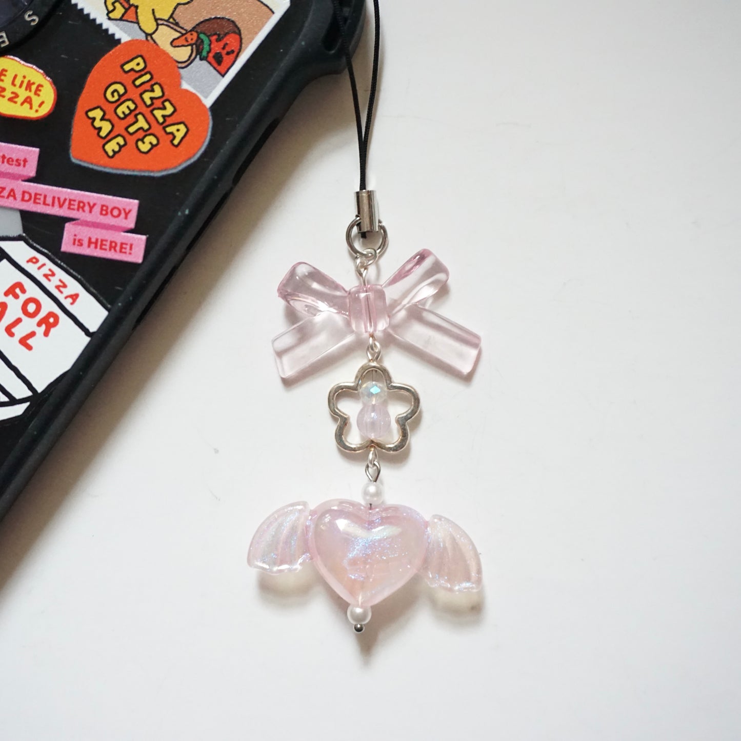 'Pretty in Pink' Mini Phone Charms