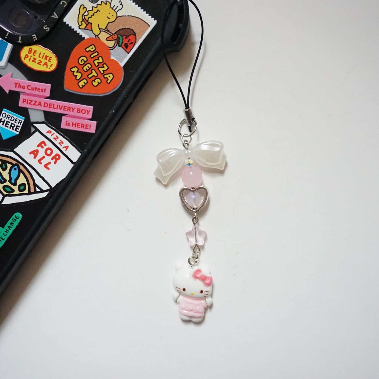 'Pretty in Pink' Mini Phone Charms