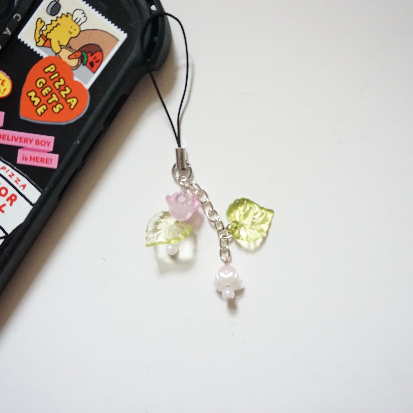 'Pretty in Pink' Mini Phone Charms
