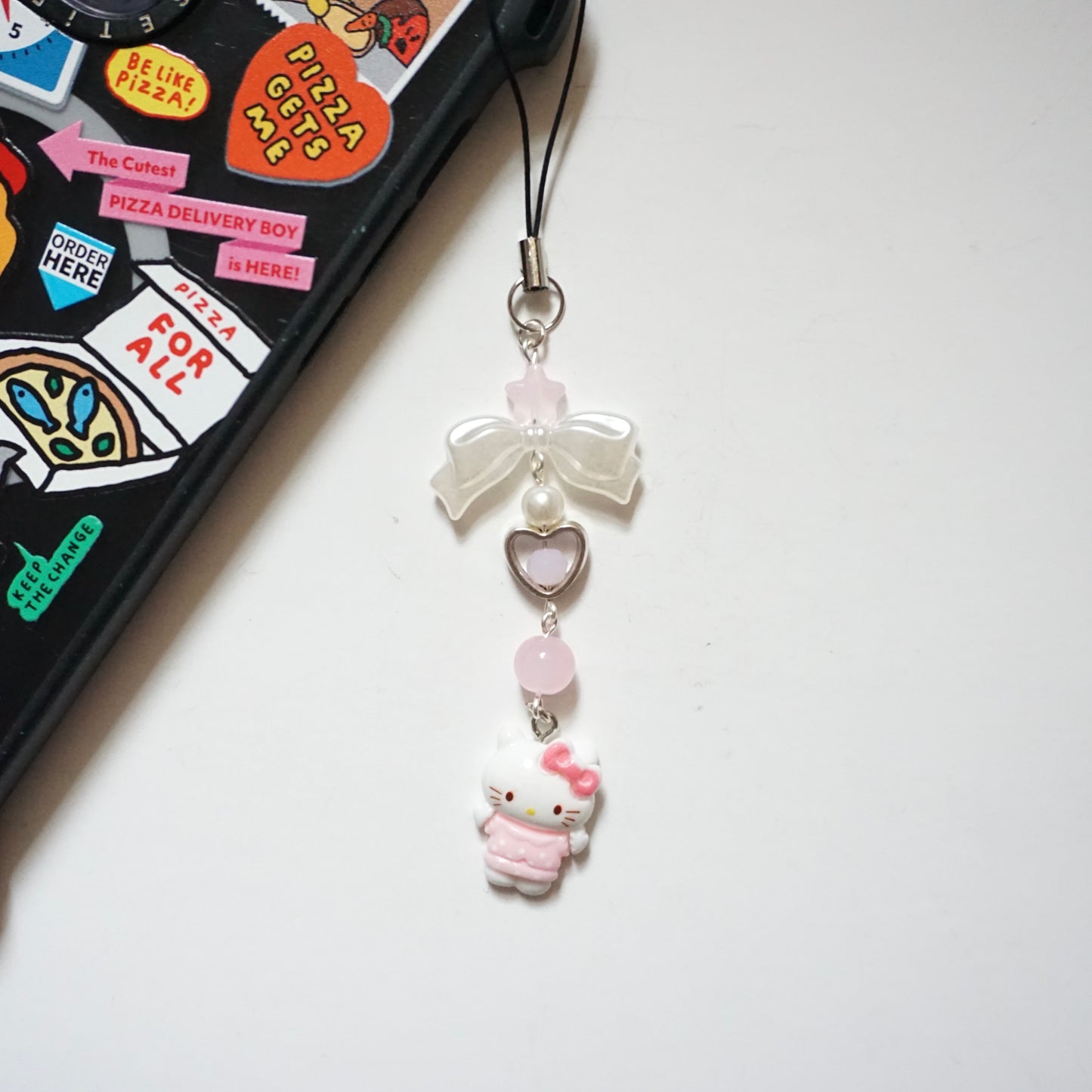 'Pretty in Pink' Mini Phone Charms