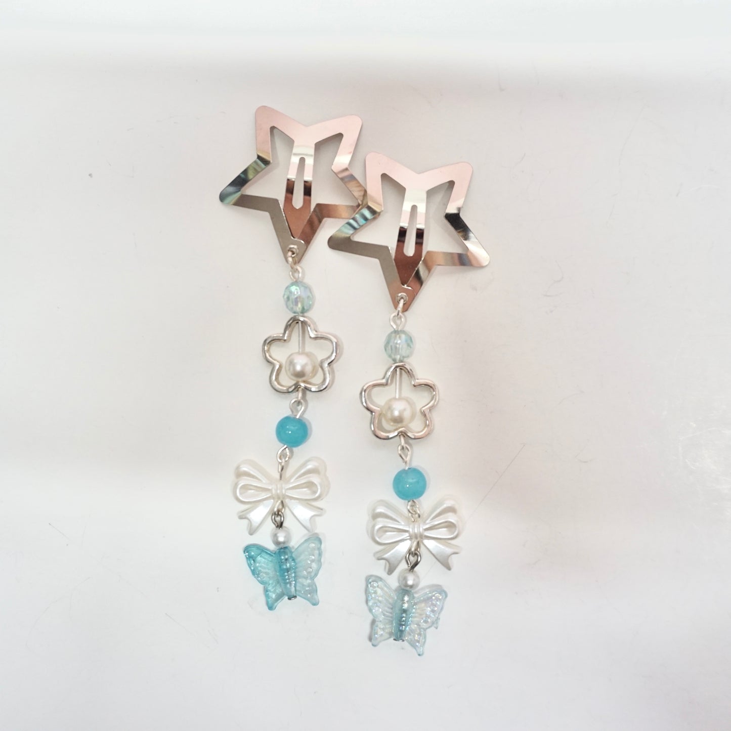 Star Dangle Hair Clips