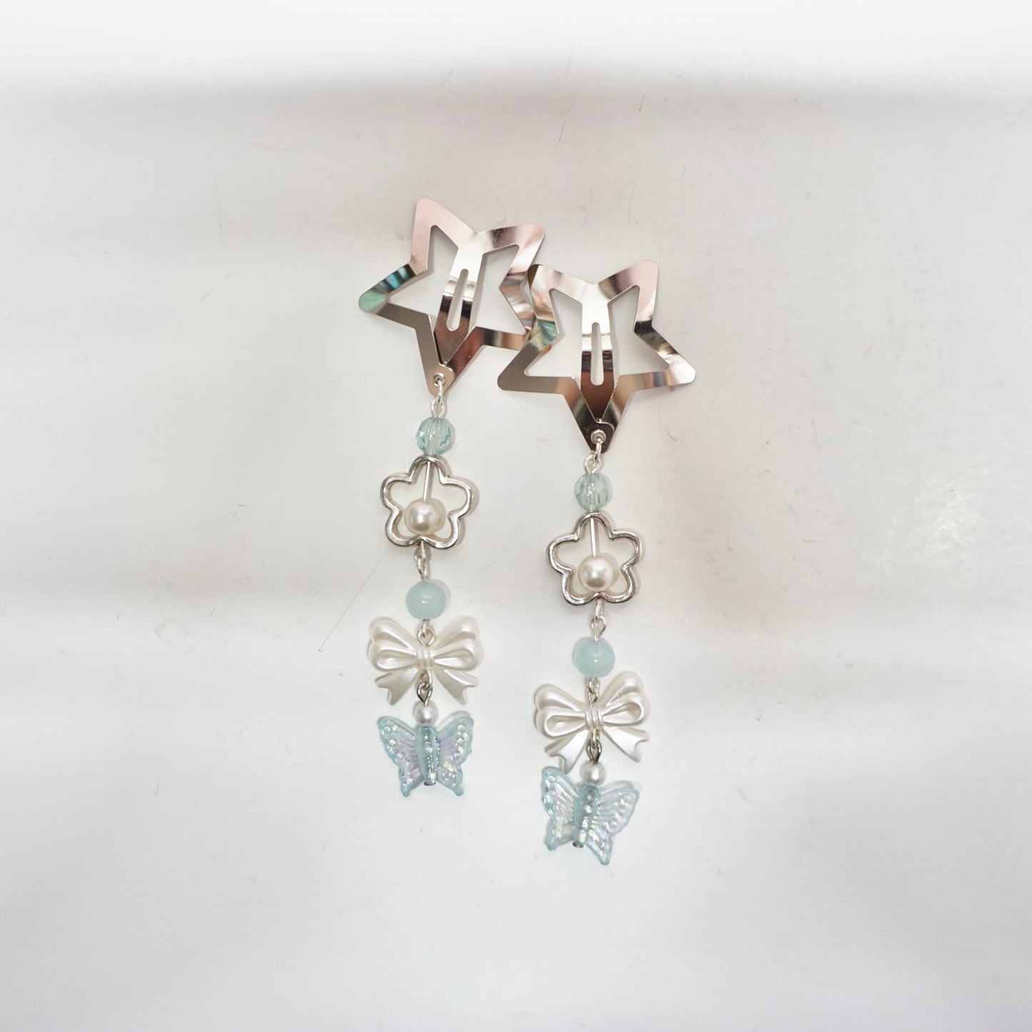 Star Dangle Hair Clips