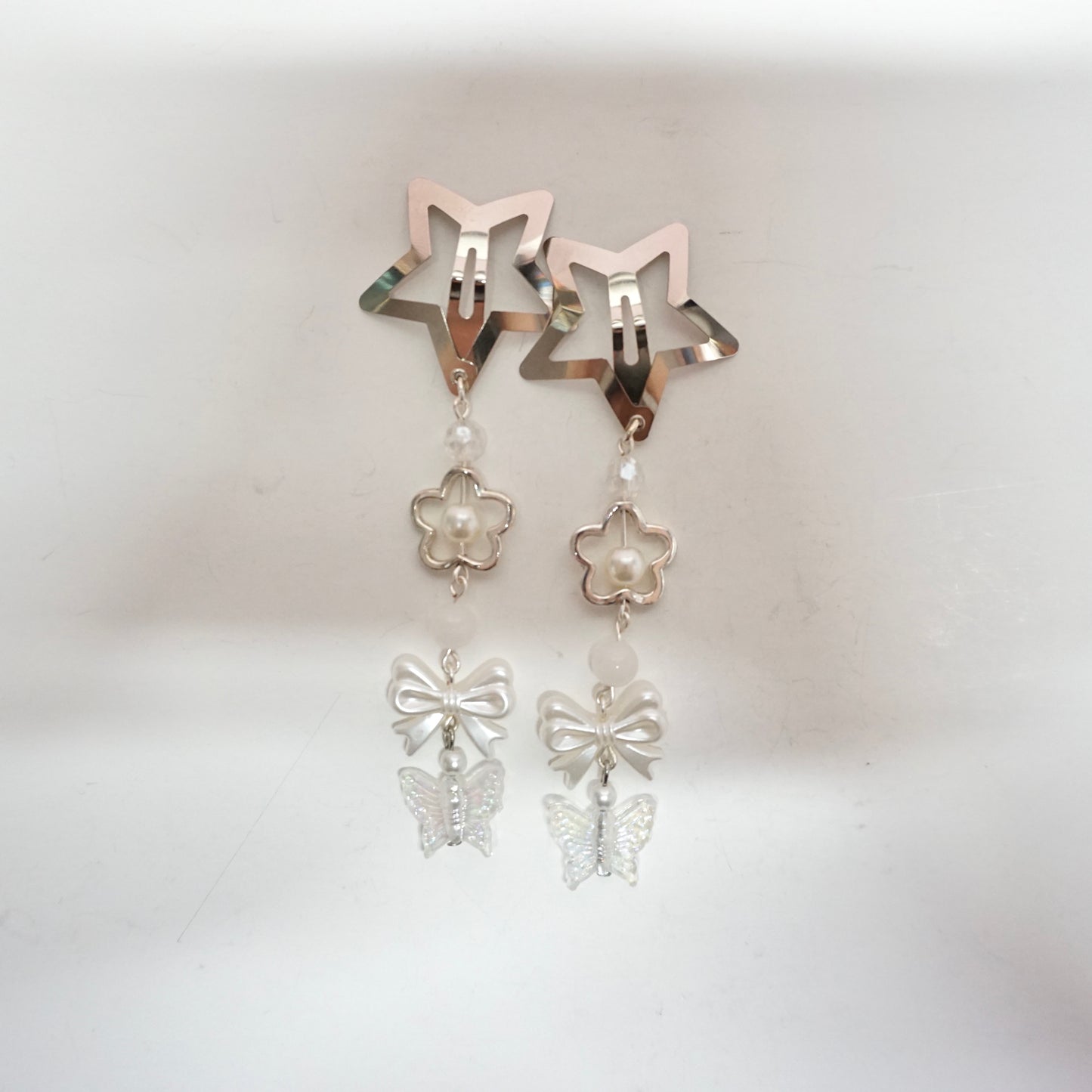 Star Dangle Hair Clips