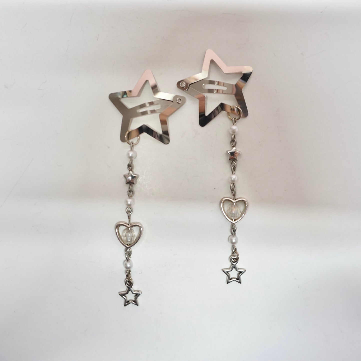Star Dangle Hair Clips