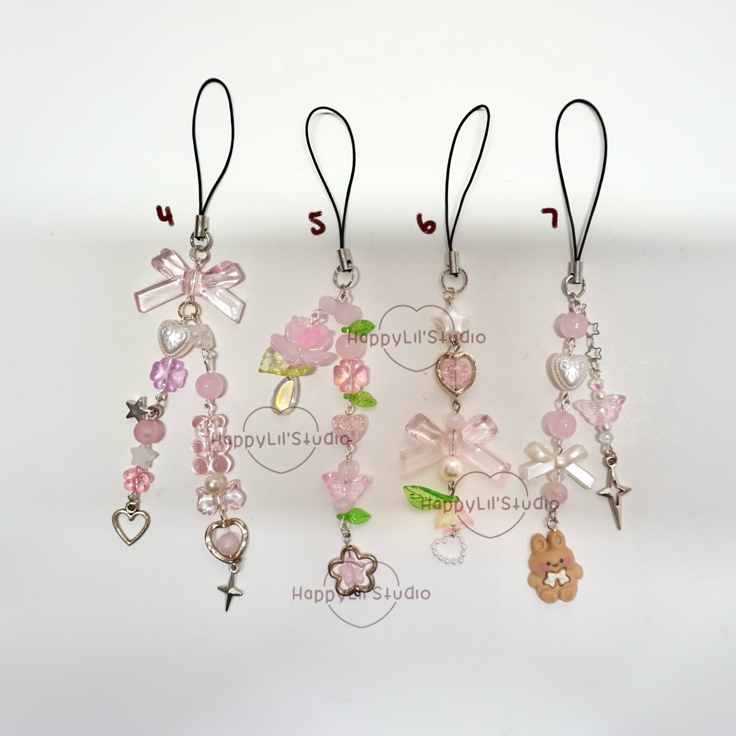 'You Make Me Blush' Phone Charms