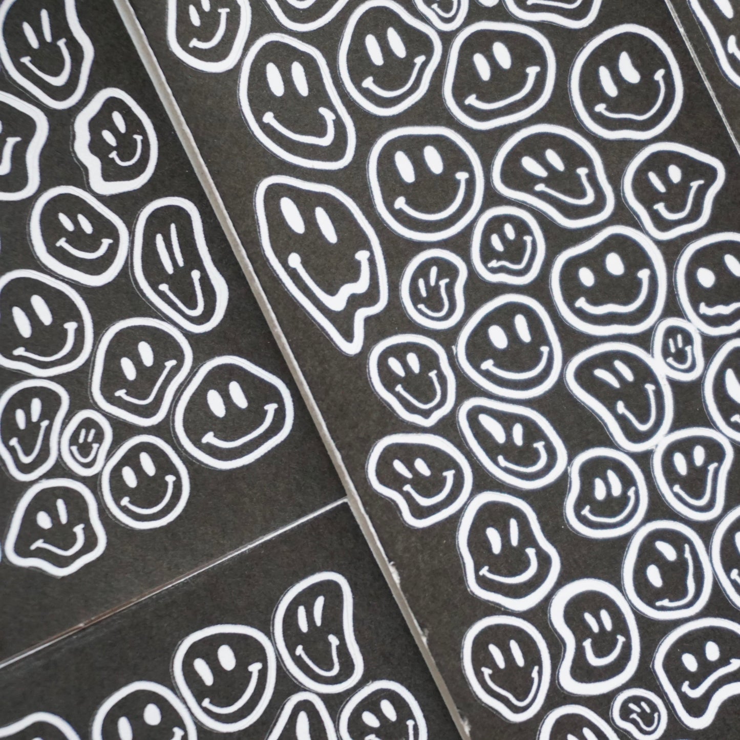 Trippy Face Paper Matte Kiss-Cut Deco Sticker Sheet