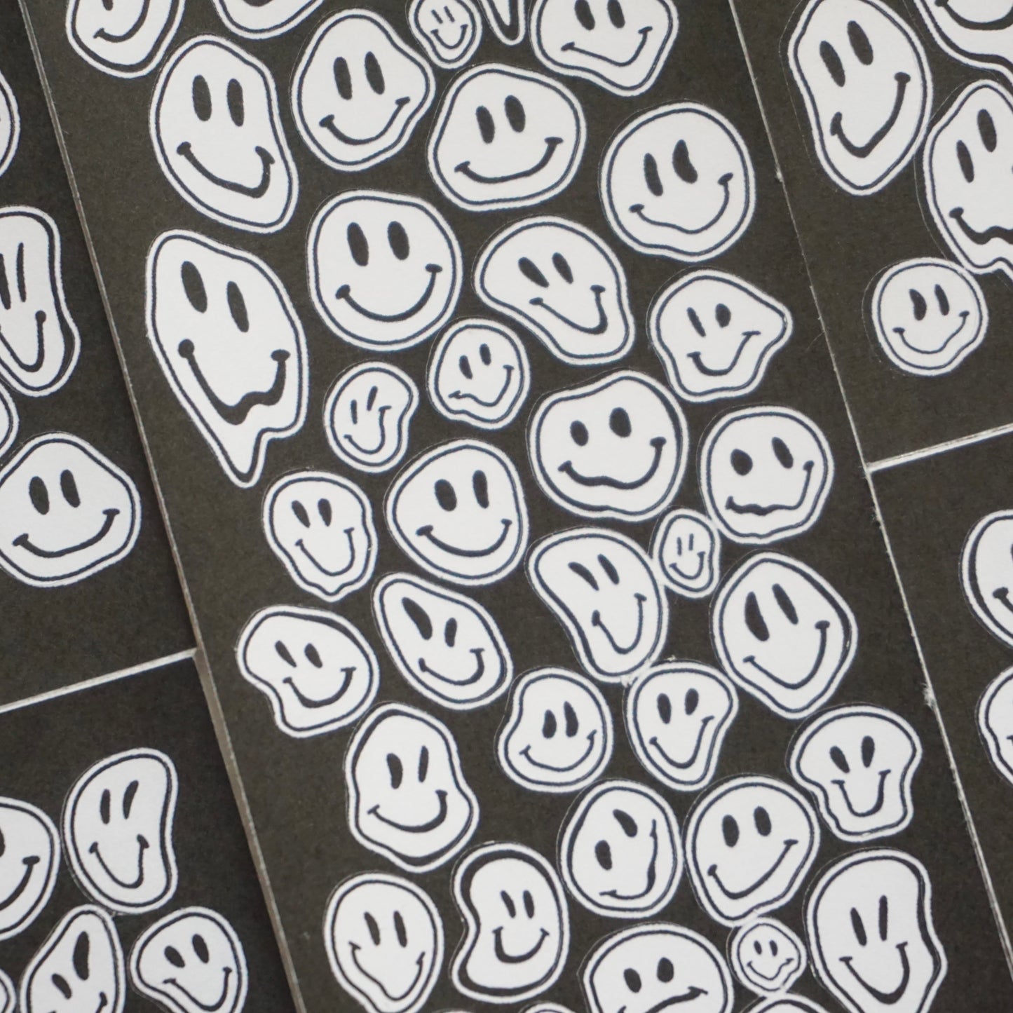 Trippy Face Paper Matte Kiss-Cut Deco Sticker Sheet