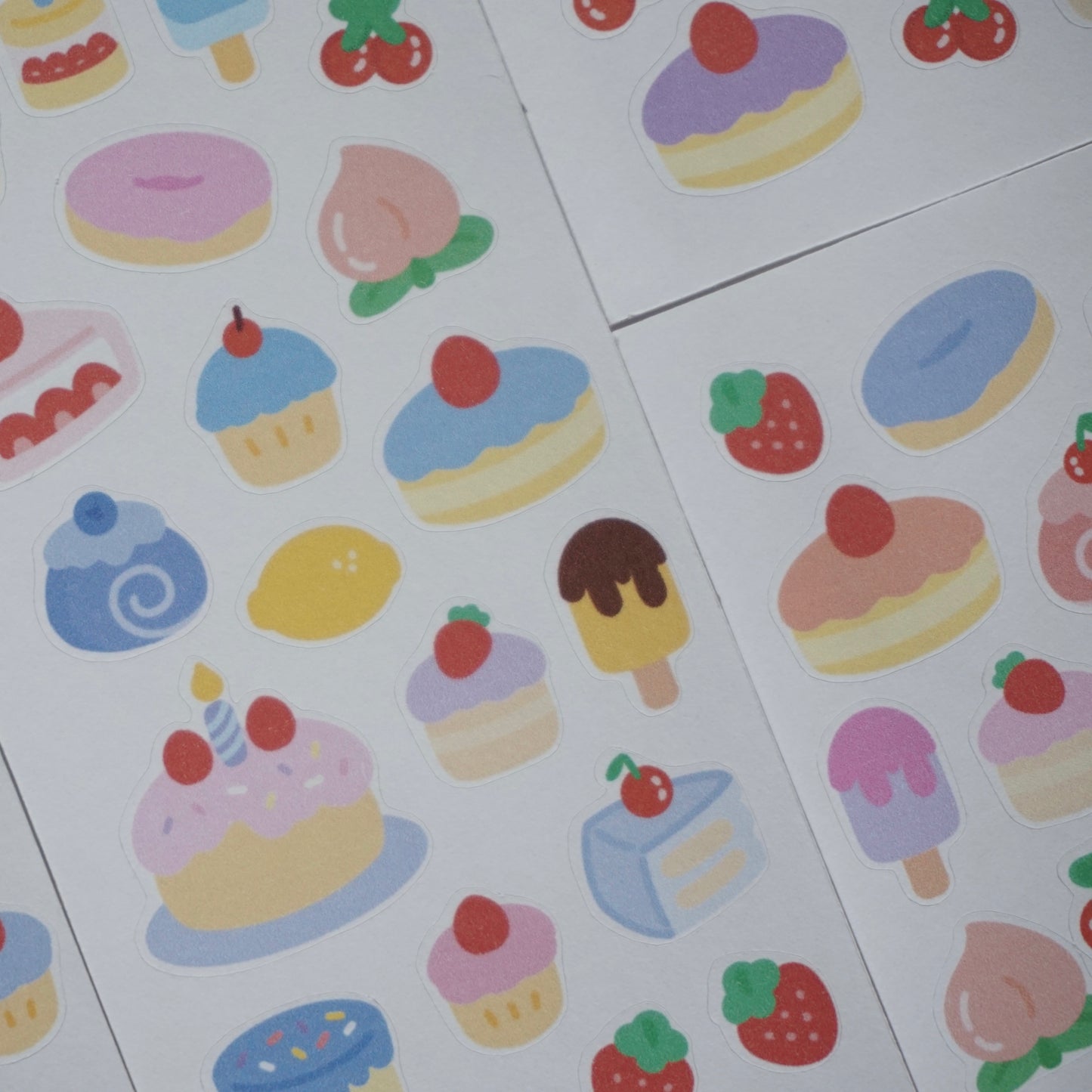 Sweet Treats Paper Matte Kiss-Cut Deco Sticker Sheet