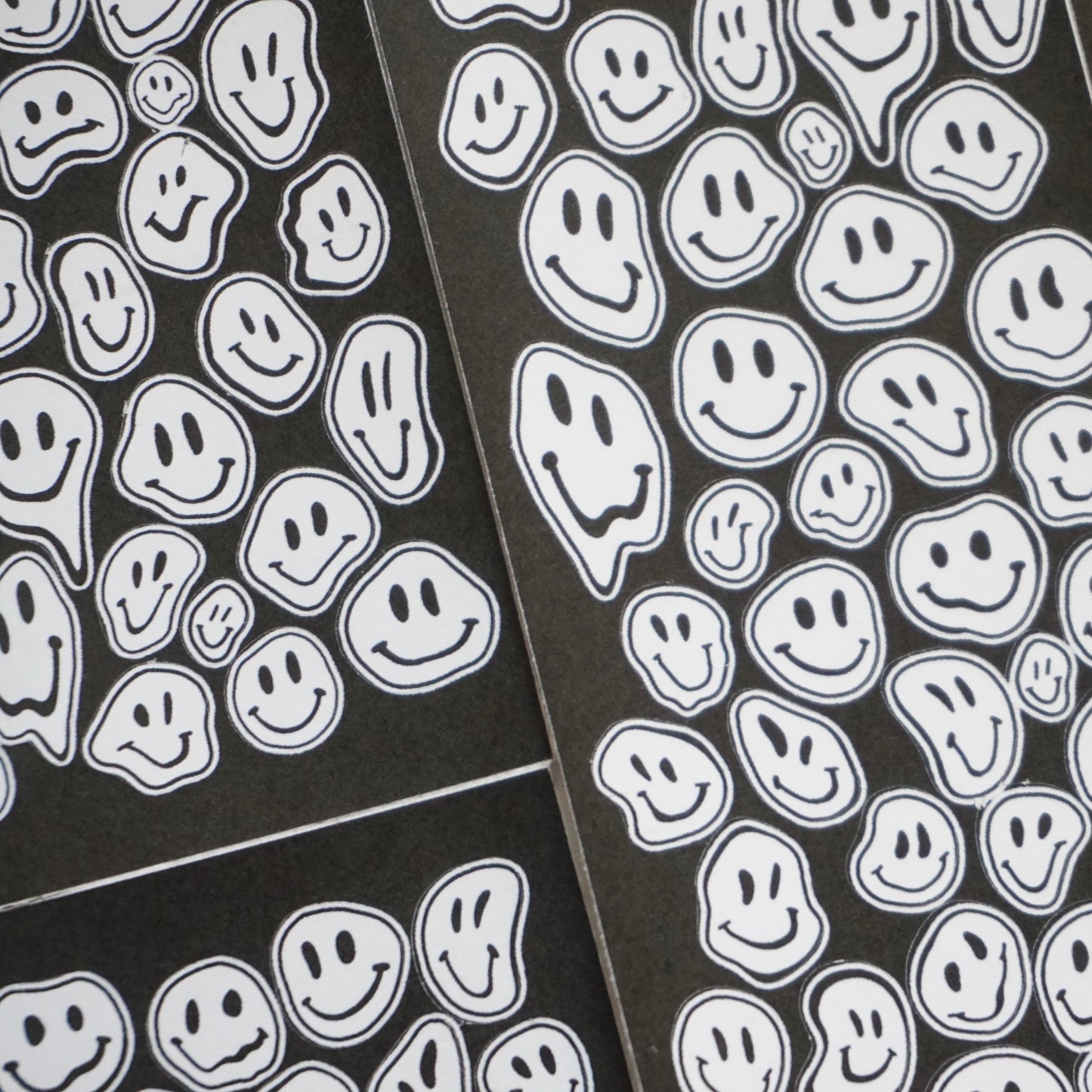 Trippy Face Paper Matte Kiss-Cut Deco Sticker Sheet