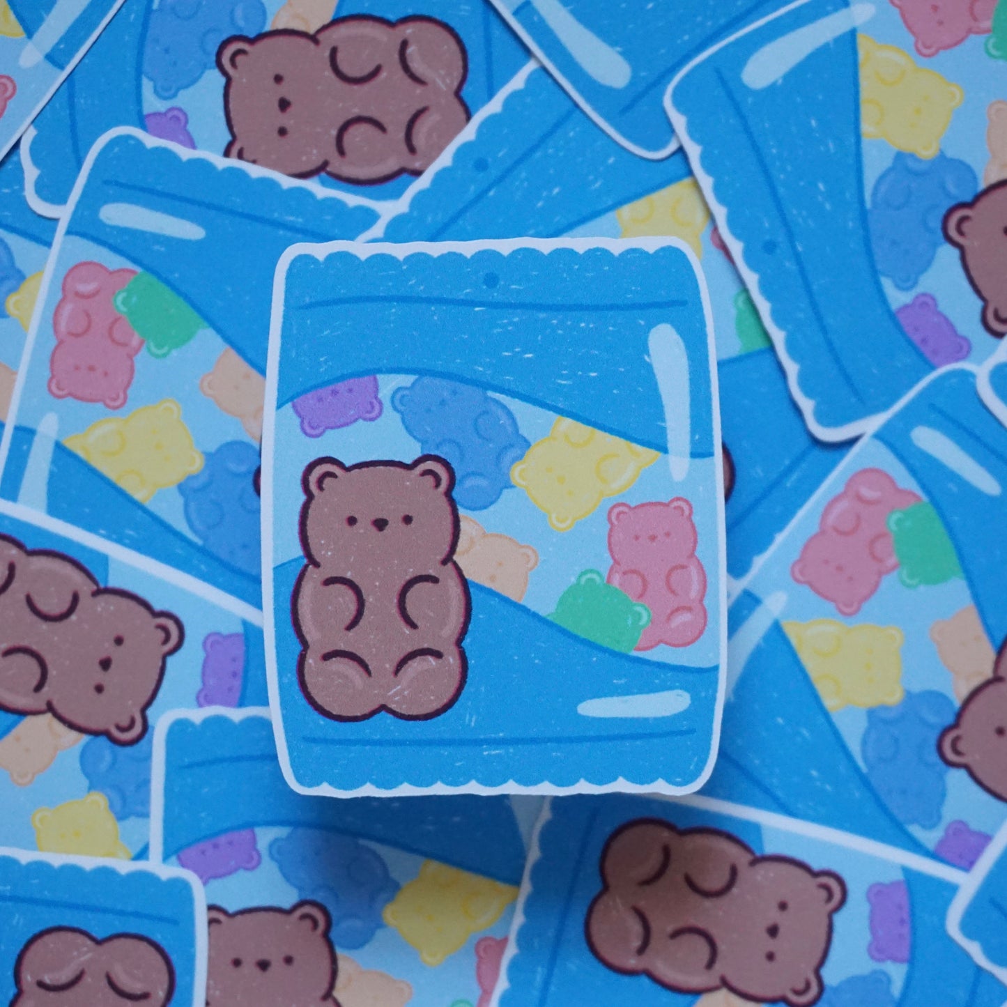 HappyLil' Gummies Waterproof Soft Matte Vinyl Die-Cut Sticker