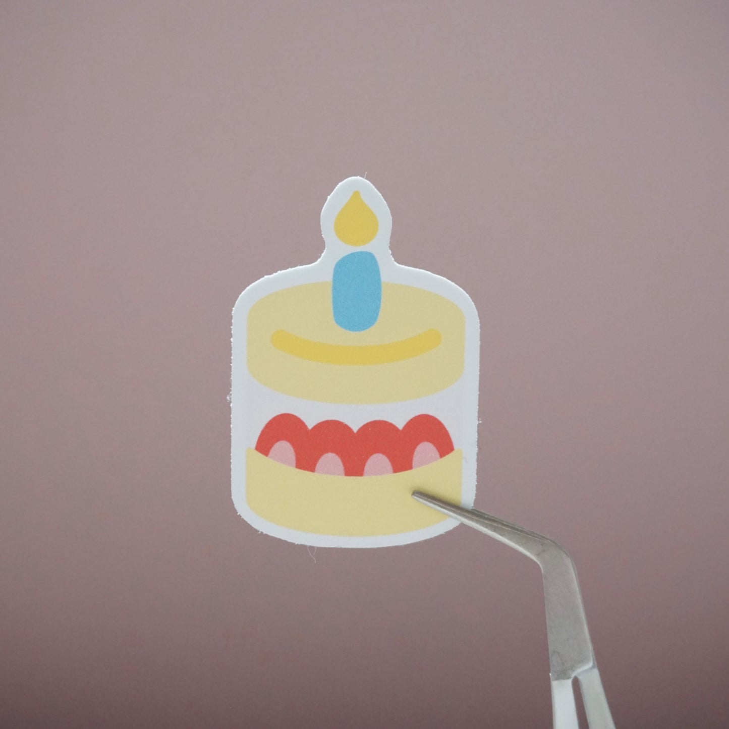 HappyLil' Cakes Waterproof Soft Matte Vinyl Die-Cut 5 Random Stickers Pack