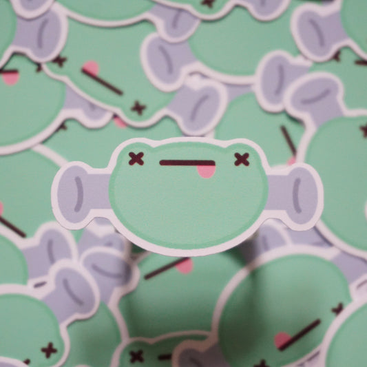 Fred-Enstein "SpookyLil' Friends" Soft Matte Vinyl Die-Cut Sticker