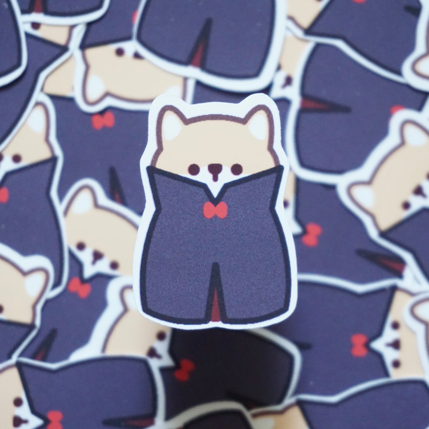 Count Stew "SpookyLil' Friends" Soft Matte Vinyl Die-Cut Sticker