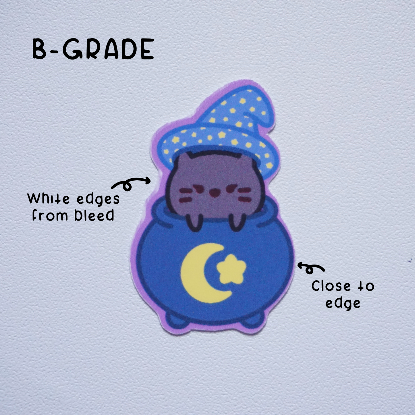 Witch Eclair "SpookyLil' Friends" Soft Matte Vinyl Die-Cut Sticker