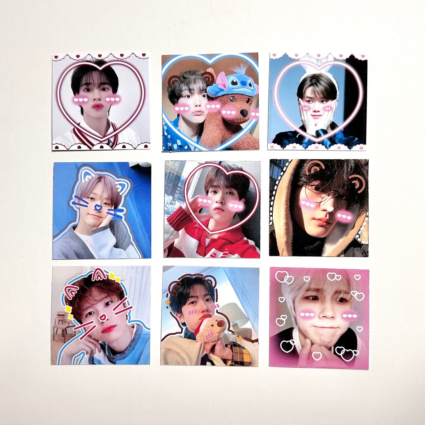 CRAVITY Sticker Mailers | Set of 10 | Kpop Stickers