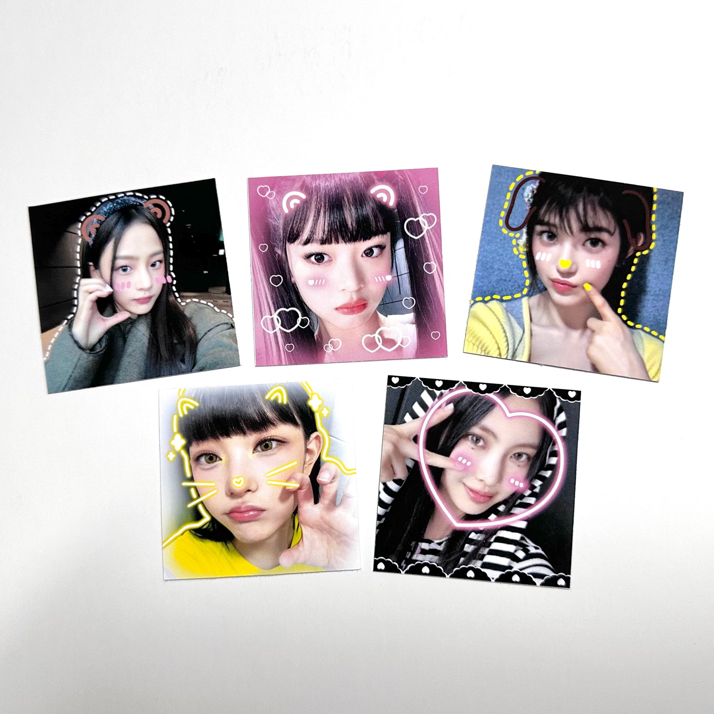 NEWJEANS Sticker Mailers | Set of 10 | Kpop Stickers