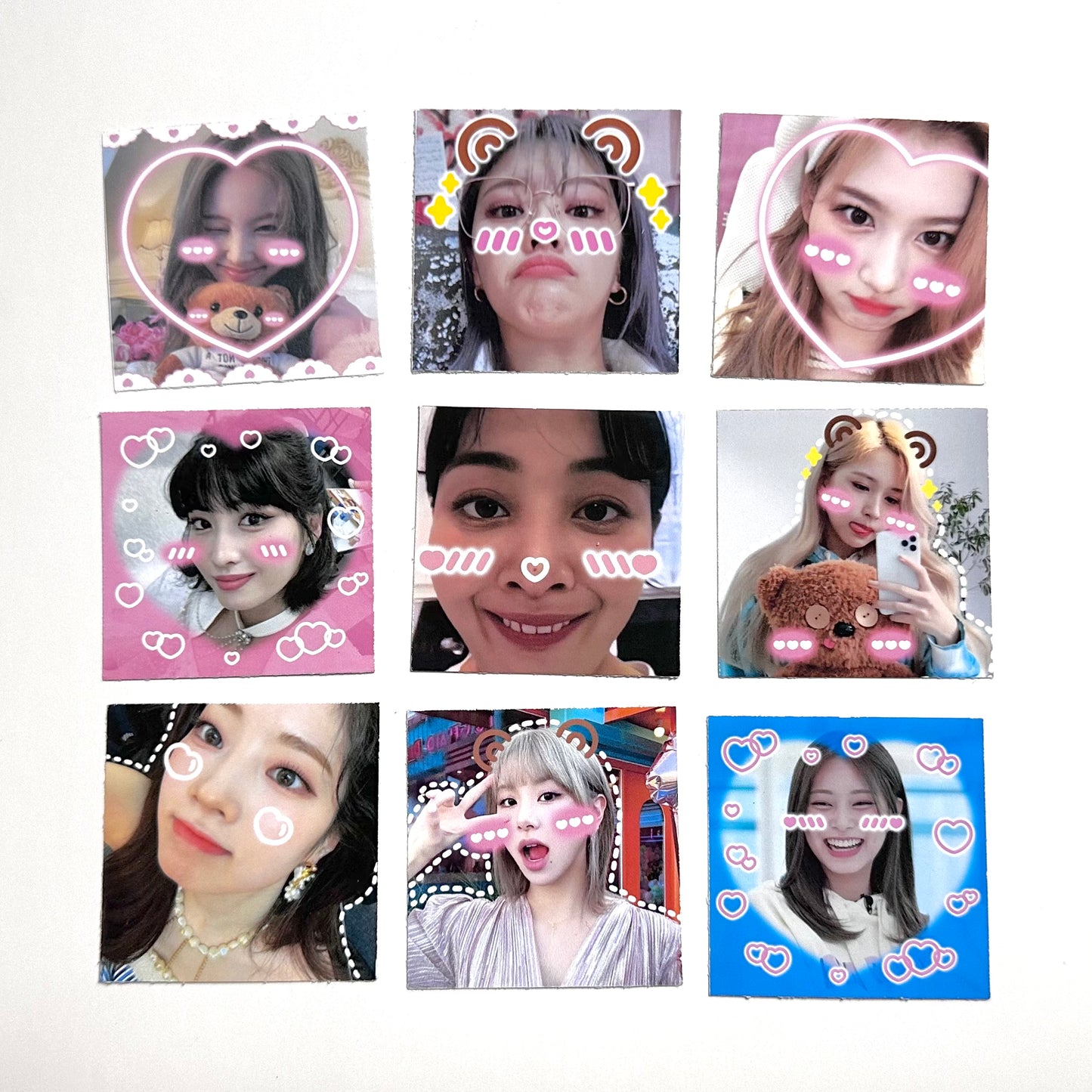 TWICE Sticker Mailers | Set of 10 | Kpop Stickers