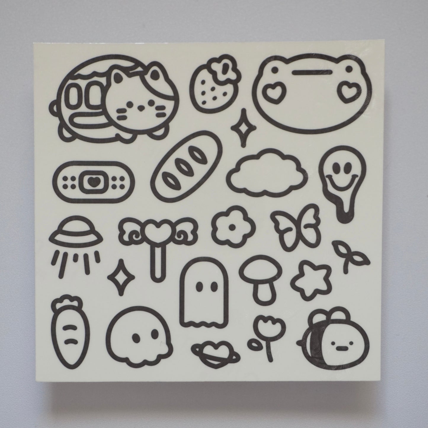 Temporary Tattoo Sheet