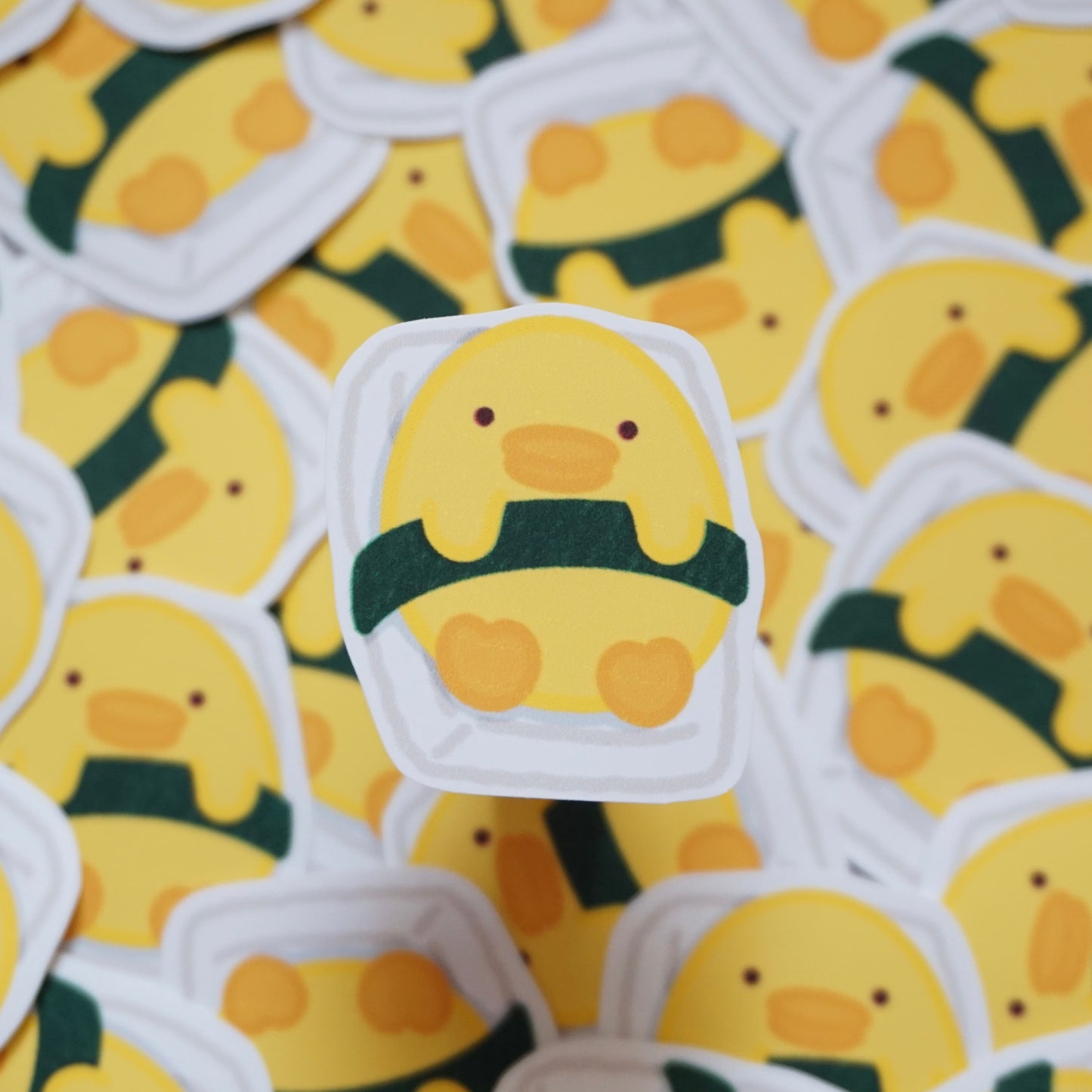 Mango Tamago Soft Matte Vinyl Die-Cut Sticker