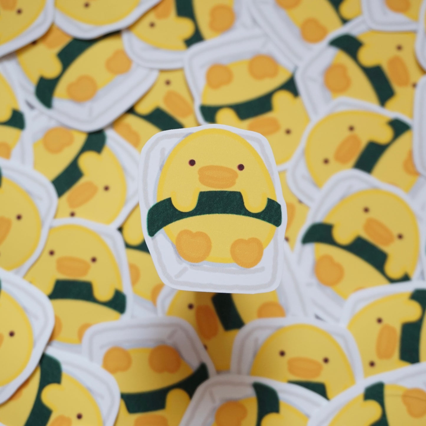 Mango Tamago Soft Matte Vinyl Die-Cut Sticker