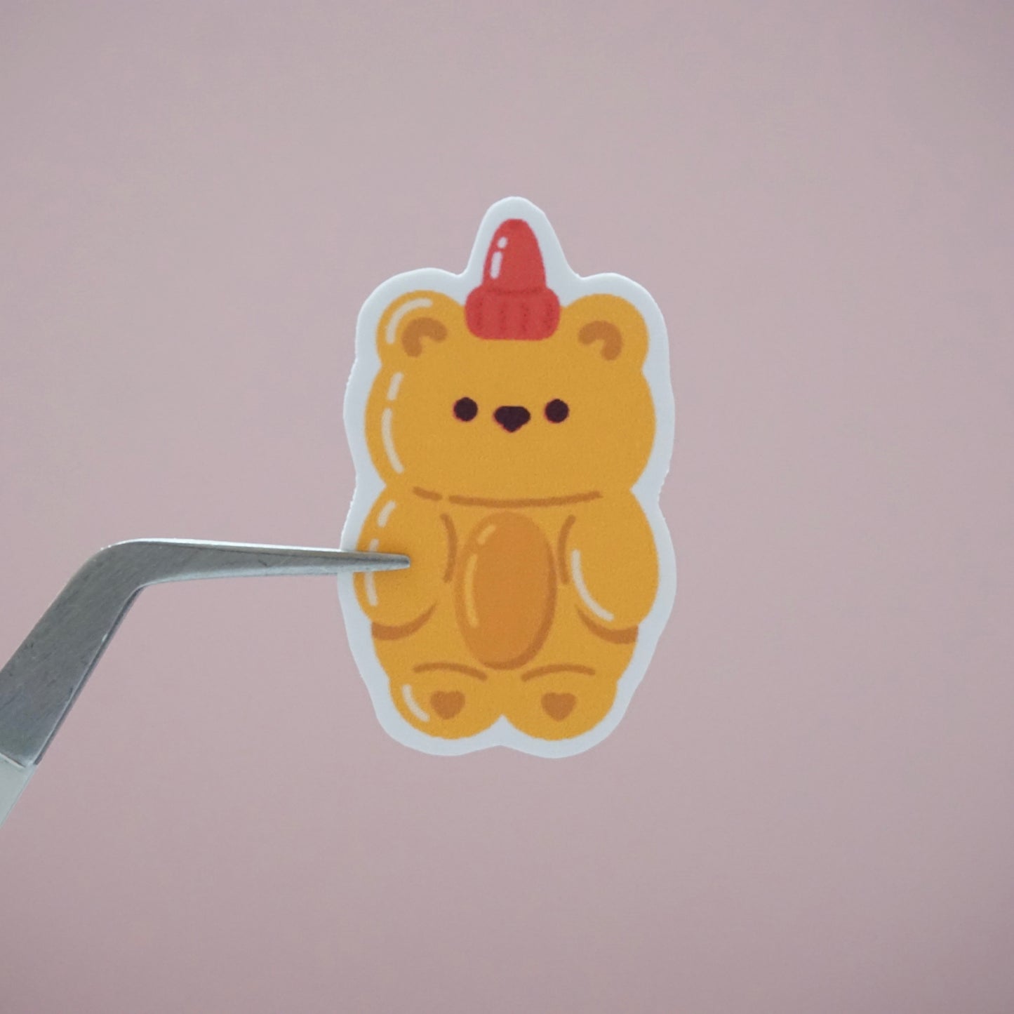 Honey Bottle Soft Matte Vinyl Die-Cut Sticker