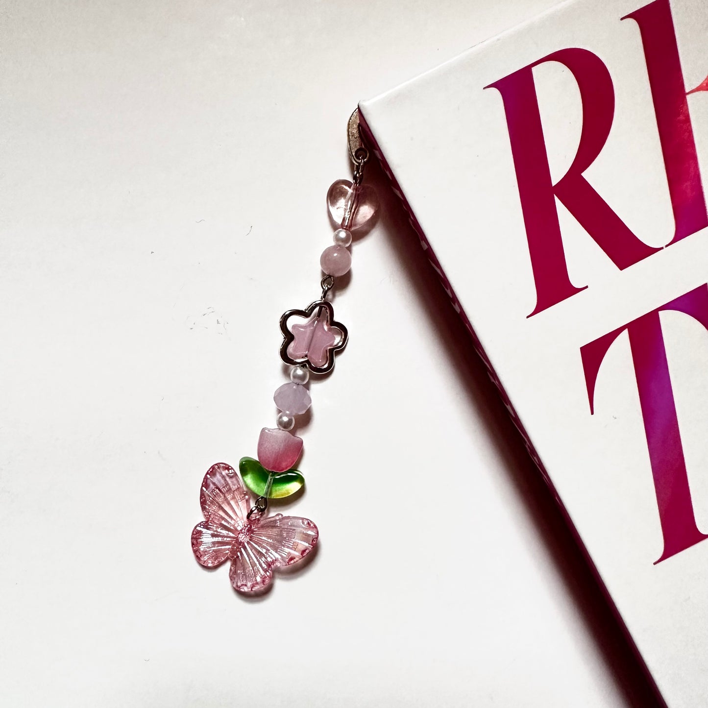 The Sweetest Pink Dream Dangle Bookmarks