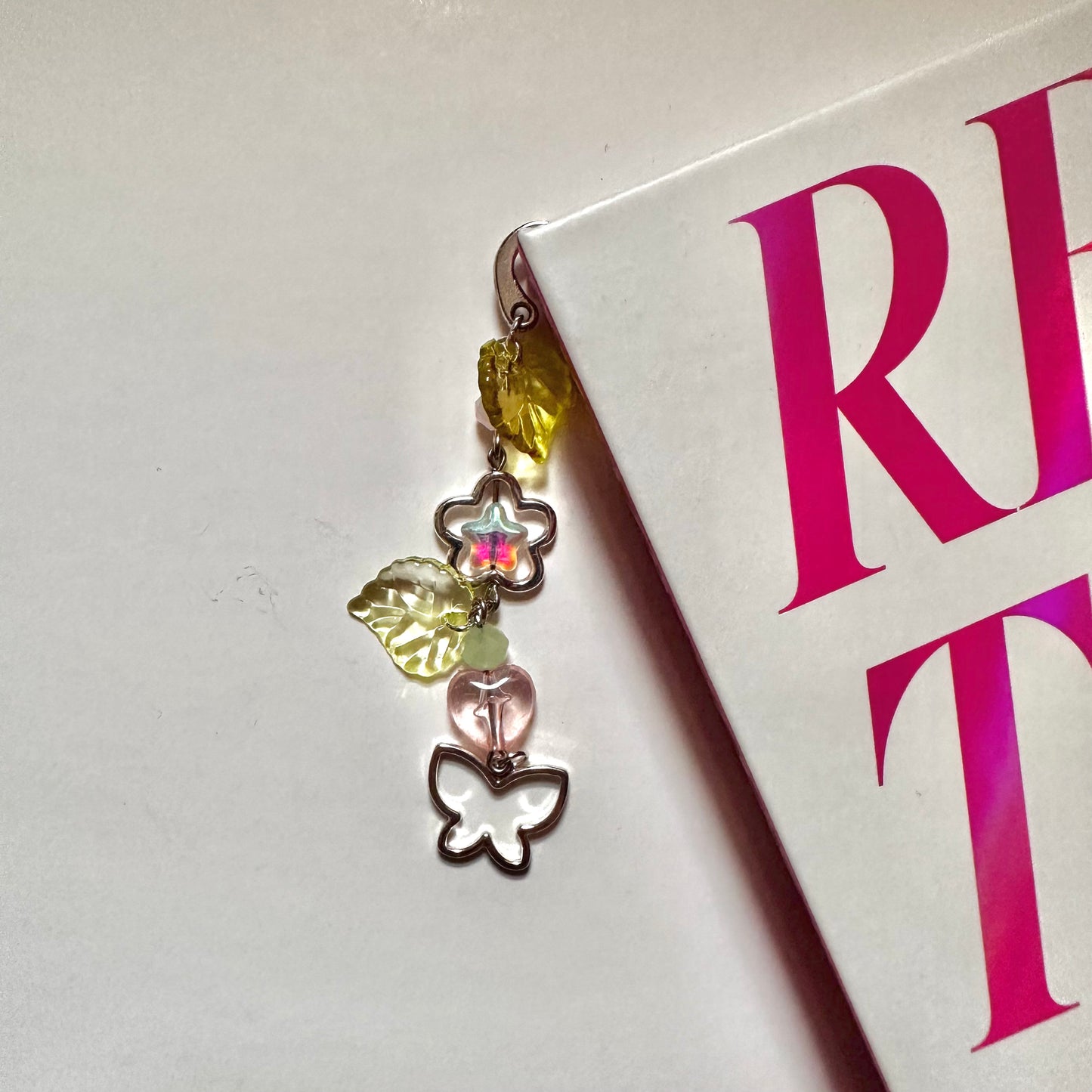 The Sweetest Pink Dream Dangle Bookmarks