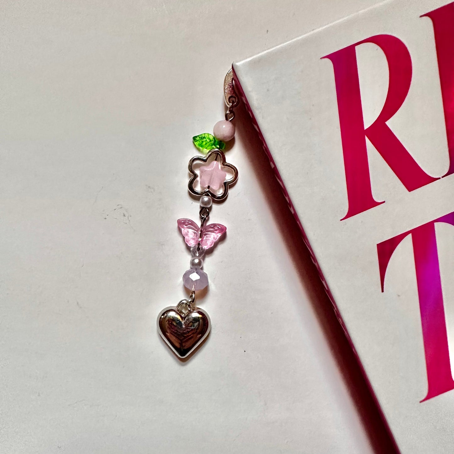 The Sweetest Pink Dream Dangle Bookmarks