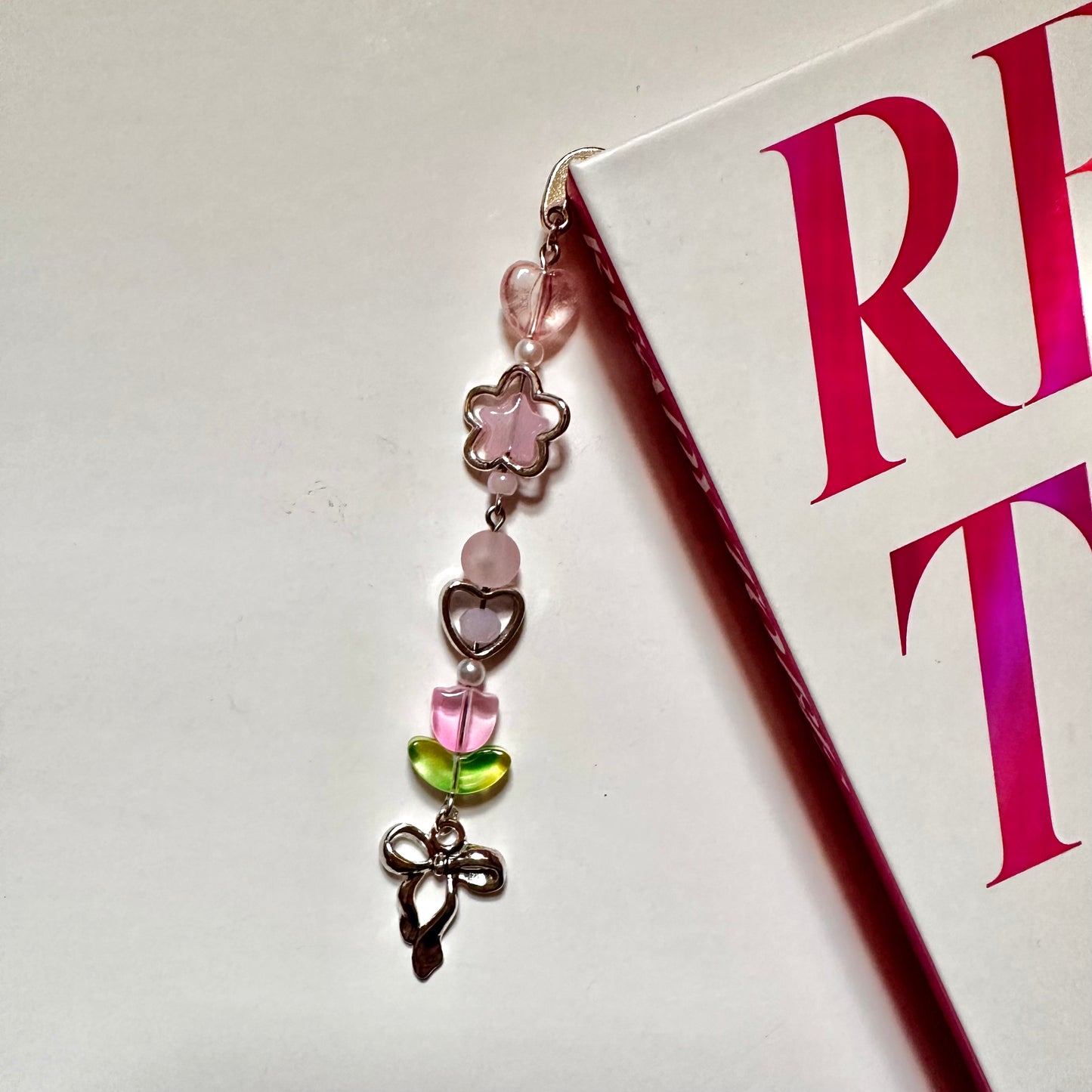 The Sweetest Pink Dream Dangle Bookmarks