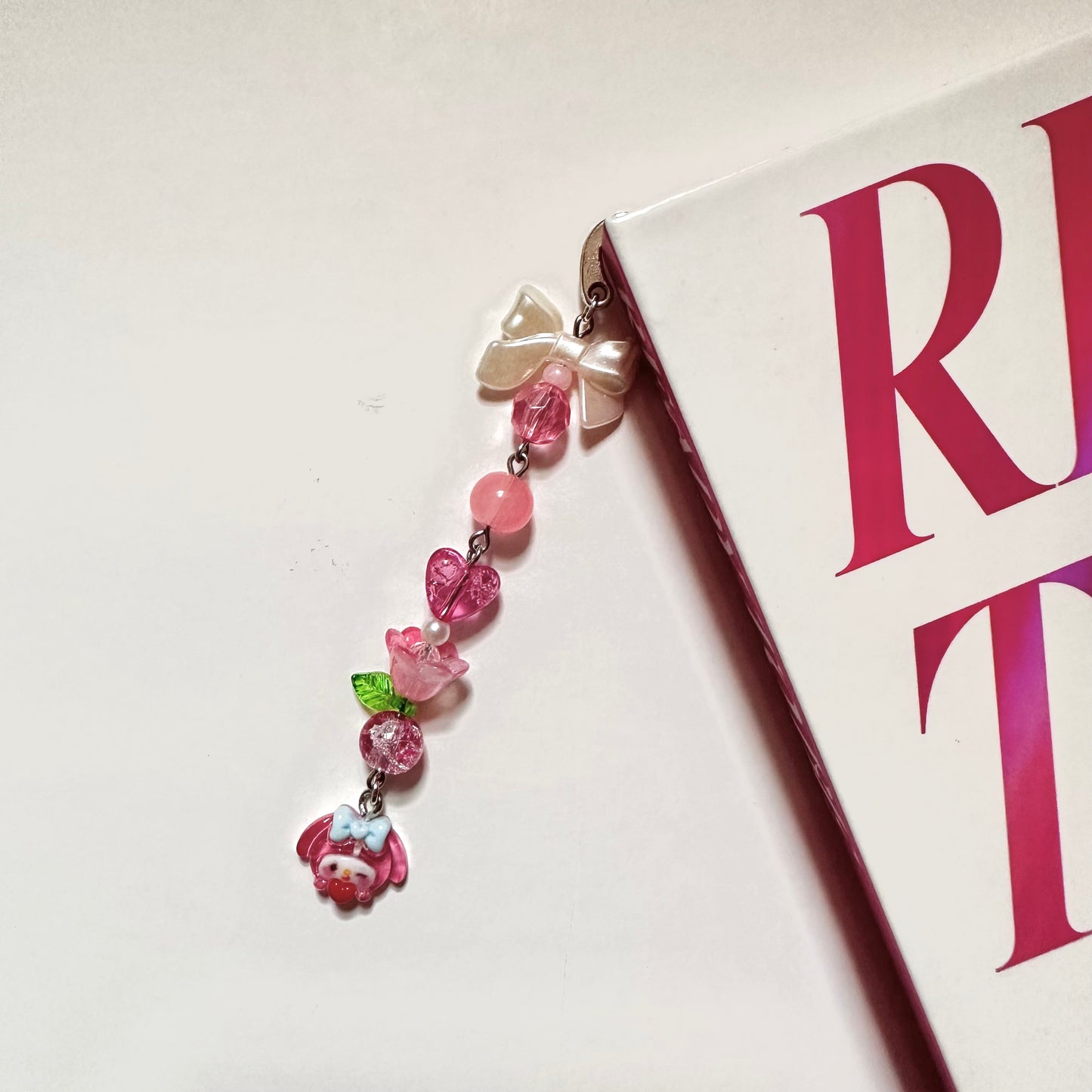 The Sweetest Pink Dream Dangle Bookmarks