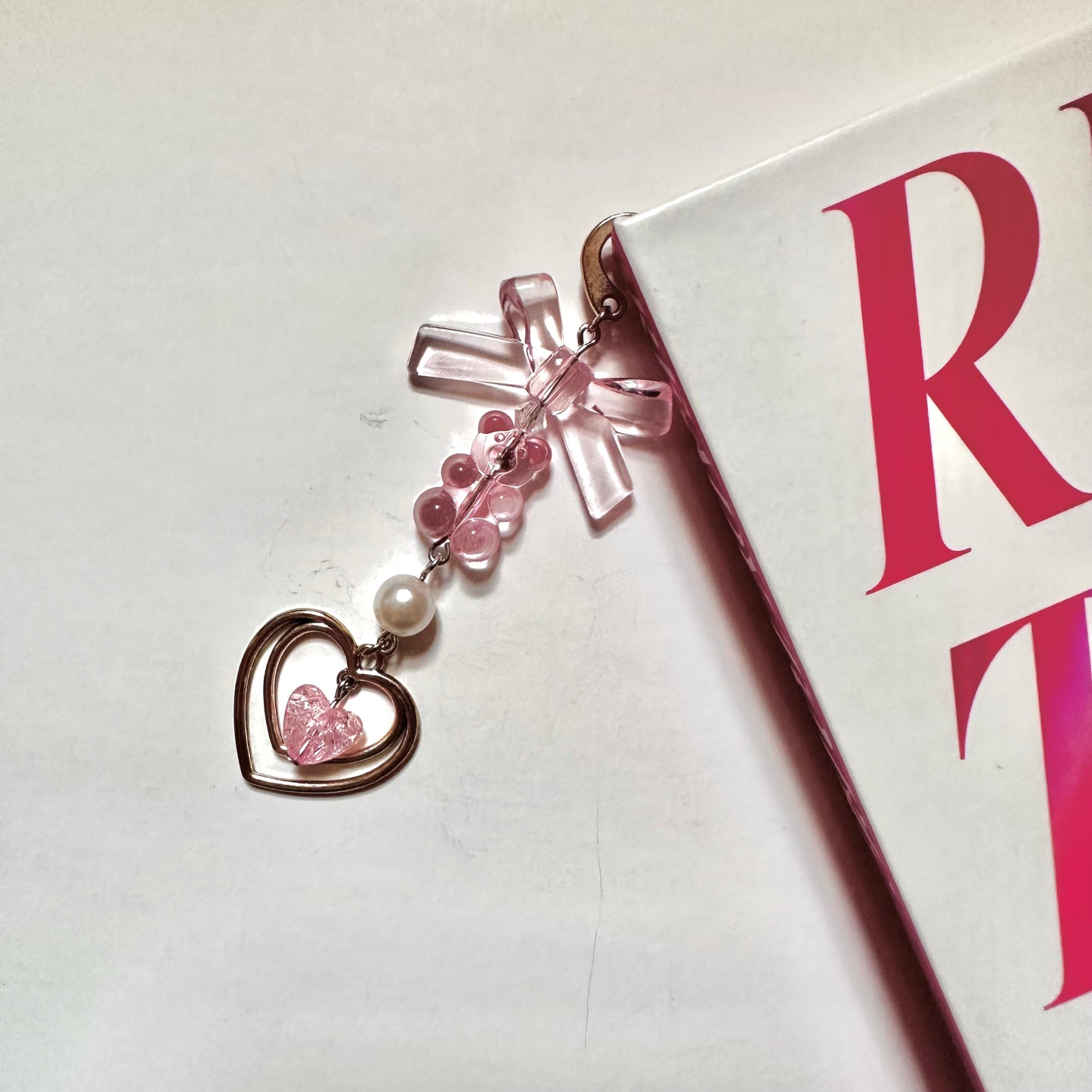 The Sweetest Pink Dream Dangle Bookmarks