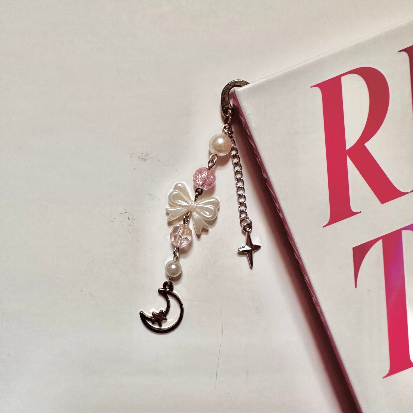 The Sweetest Pink Dream Dangle Bookmarks