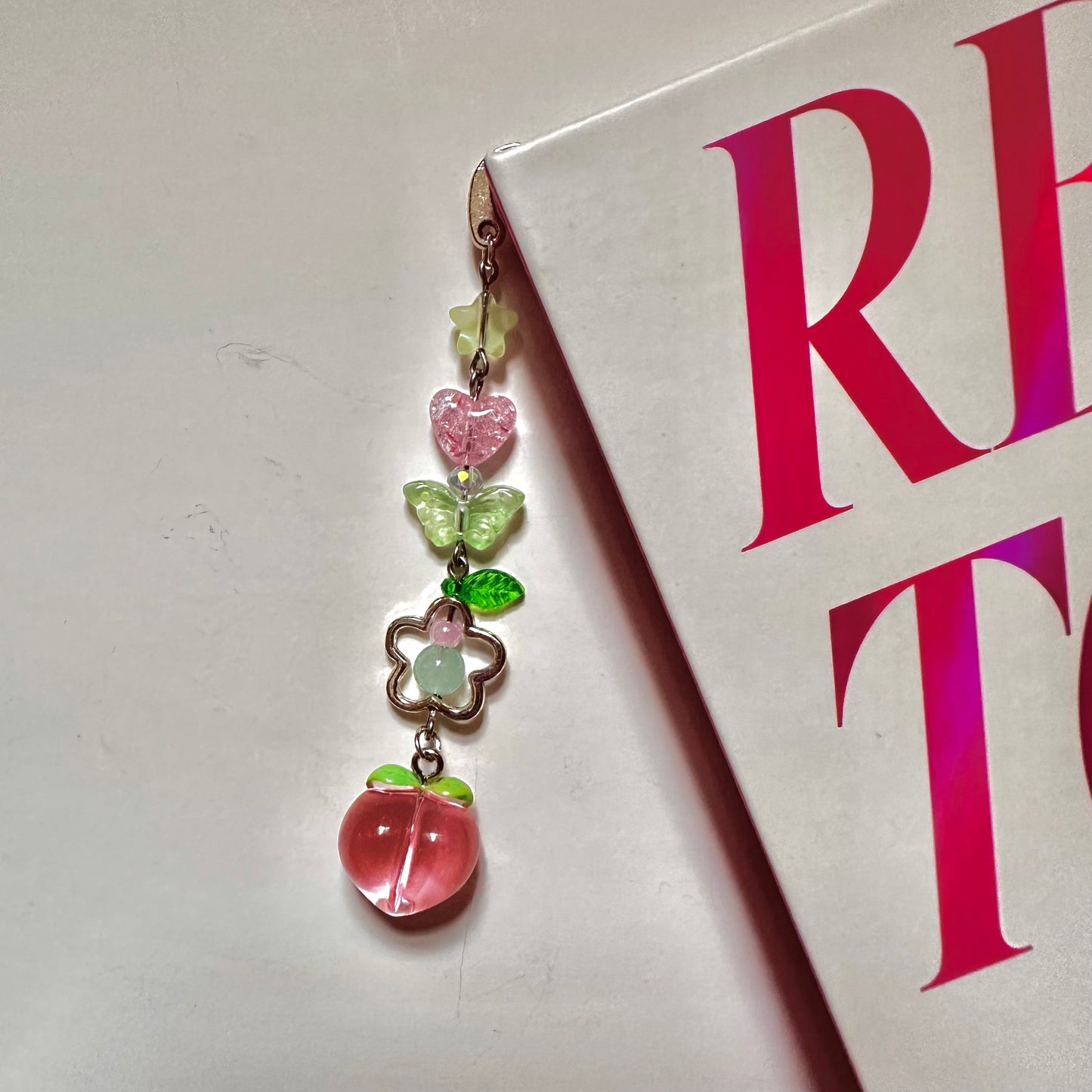 The Sweetest Pink Dream Dangle Bookmarks