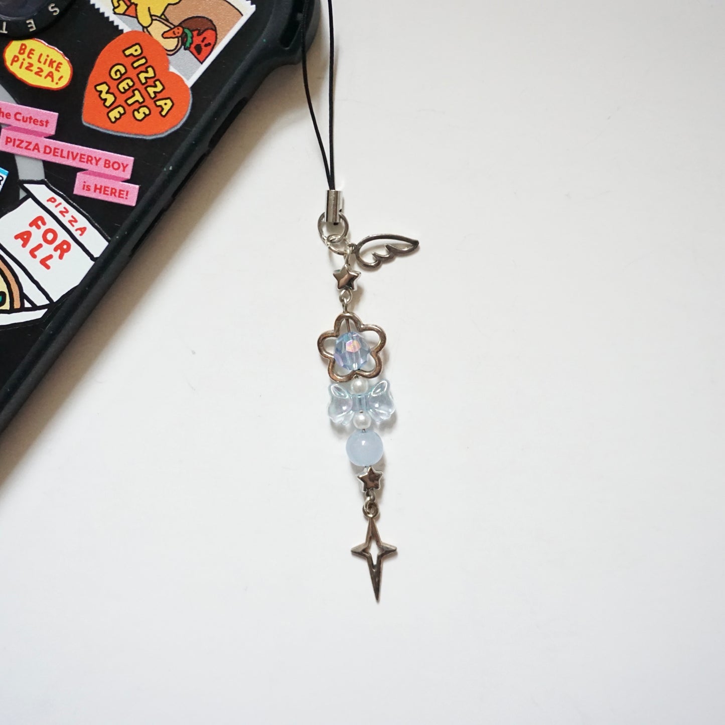 'Feeling Blue-Tiful' Mini Phone Charms