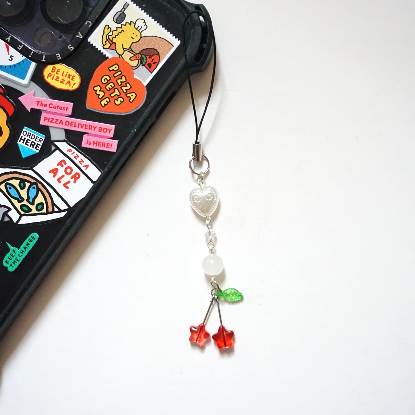 'Cherry Baby' Mini Phone Charms