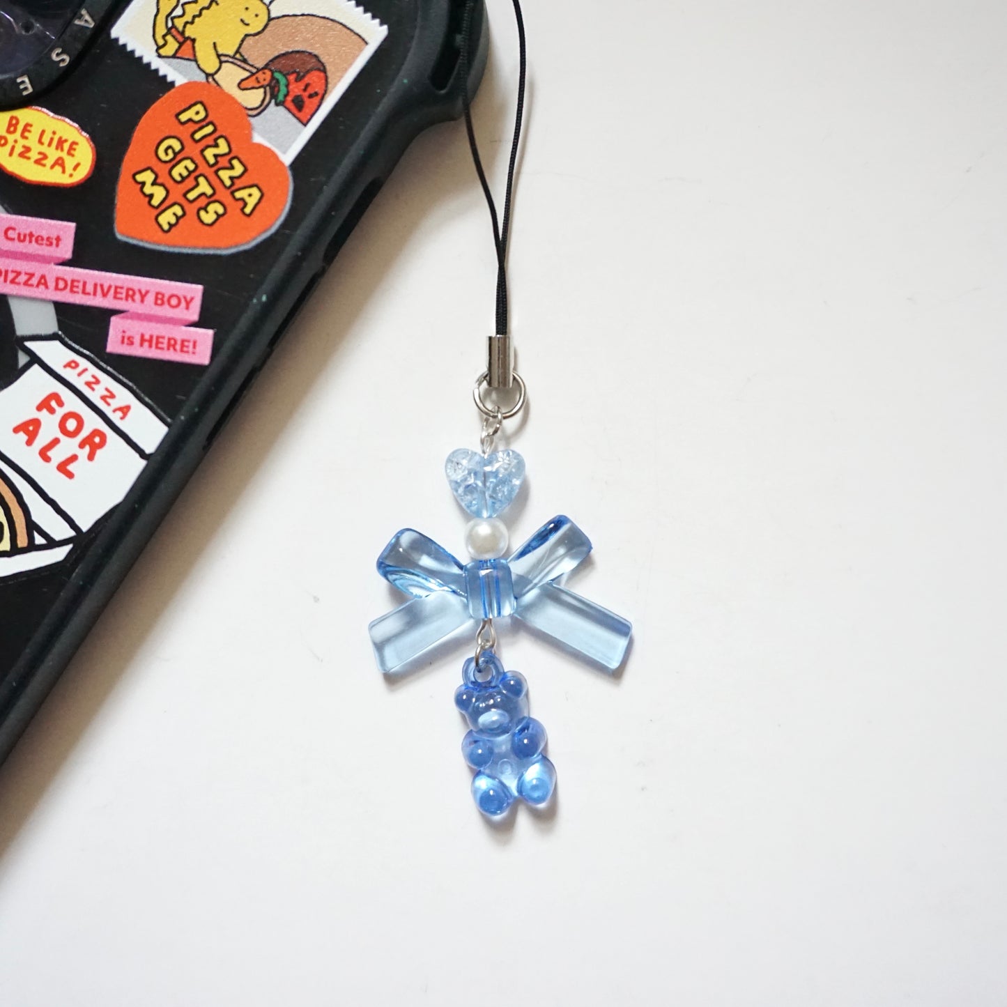 'Feeling Blue-Tiful' Mini Phone Charms