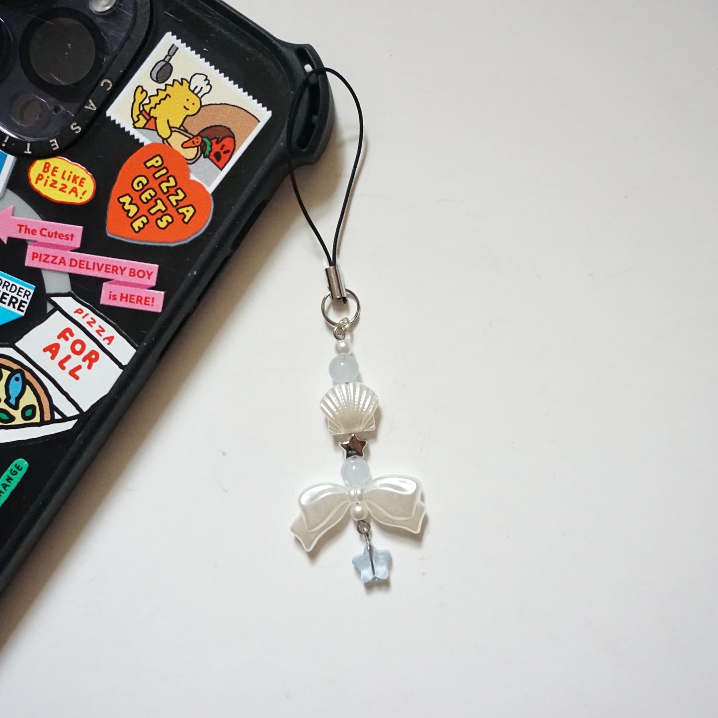 'Feeling Blue-Tiful' Mini Phone Charms