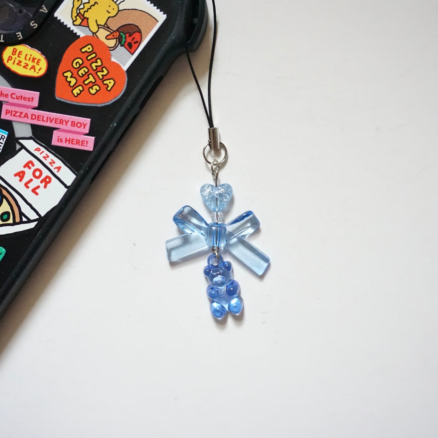 'Feeling Blue-Tiful' Mini Phone Charms