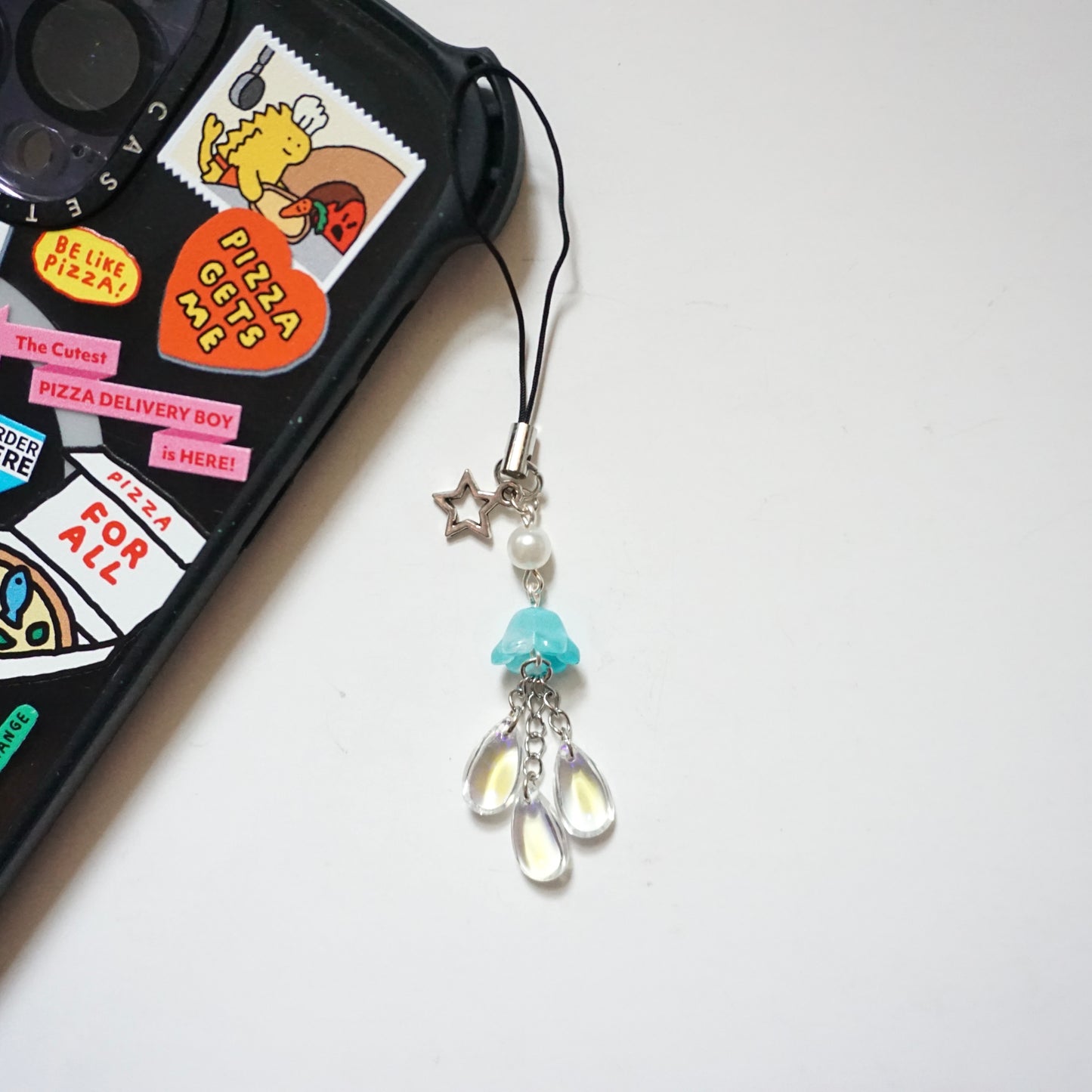 'Feeling Blue-Tiful' Mini Phone Charms