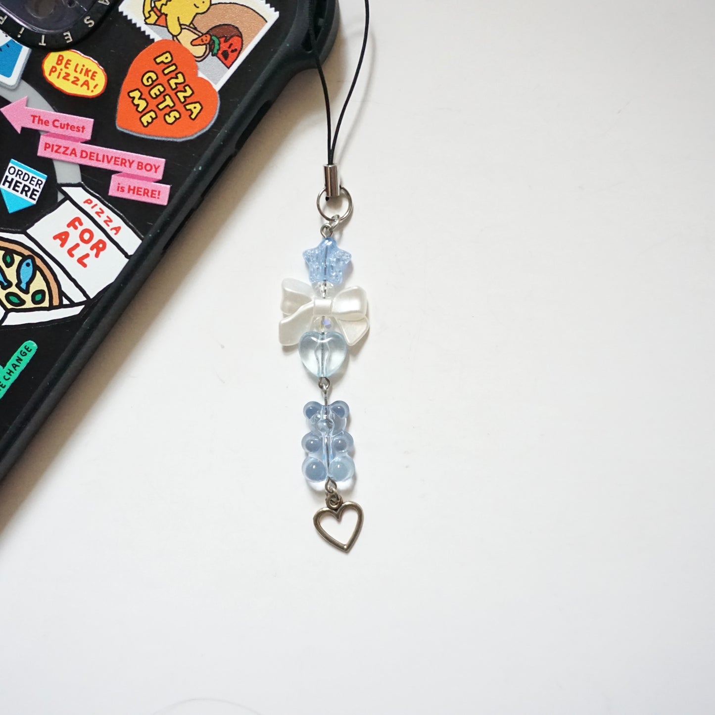 'Feeling Blue-Tiful' Mini Phone Charms