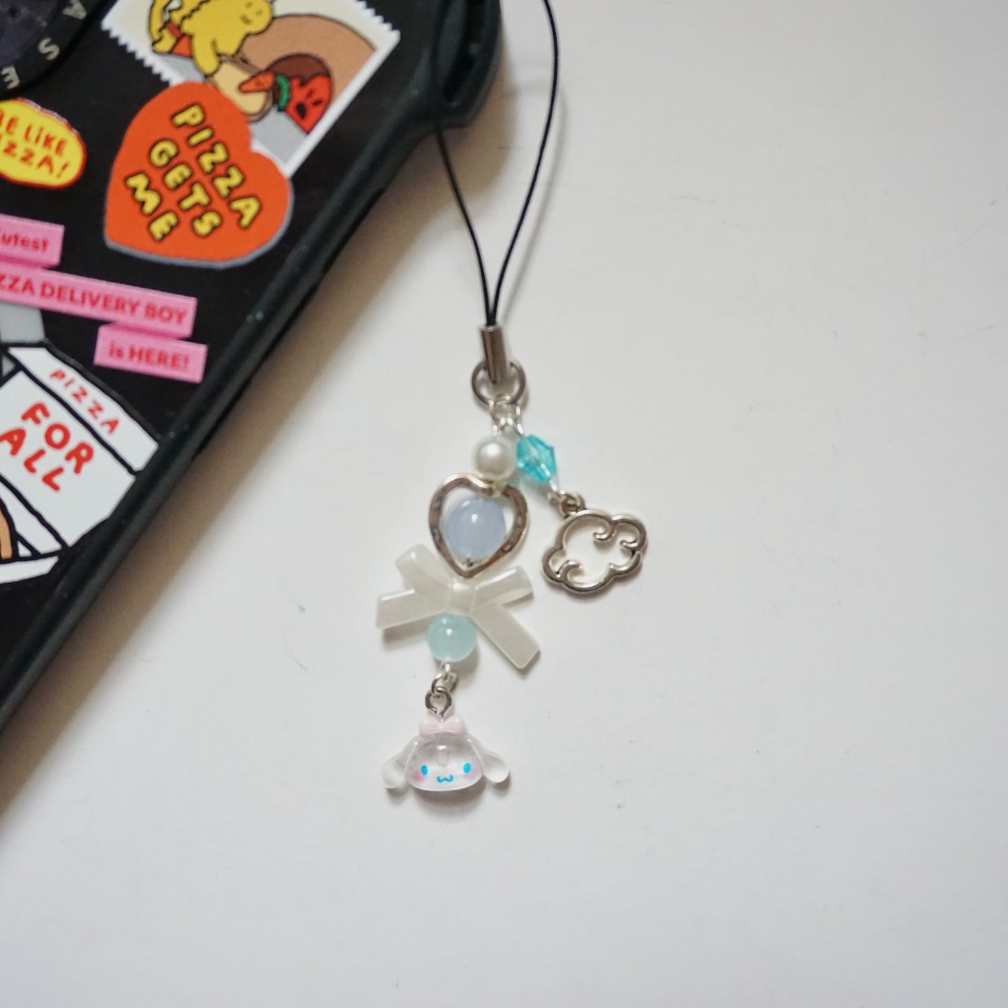 'Feeling Blue-Tiful' Mini Phone Charms