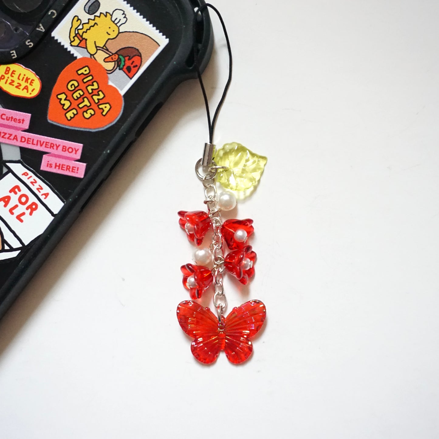 'Cherry Baby' Mini Phone Charms