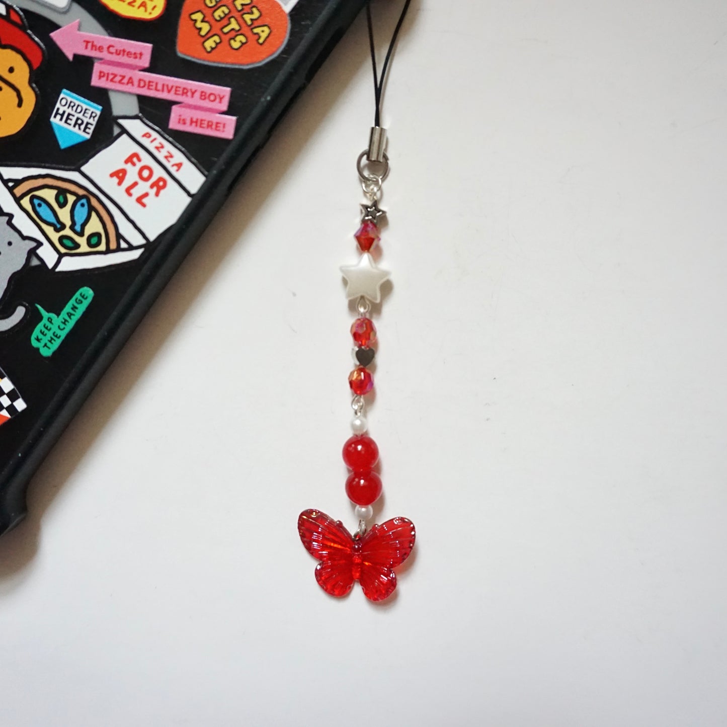 'Strawberry Delight' Phone Charms