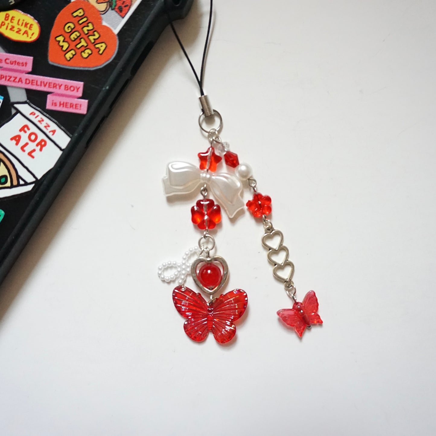 'Strawberry Delight' Phone Charms