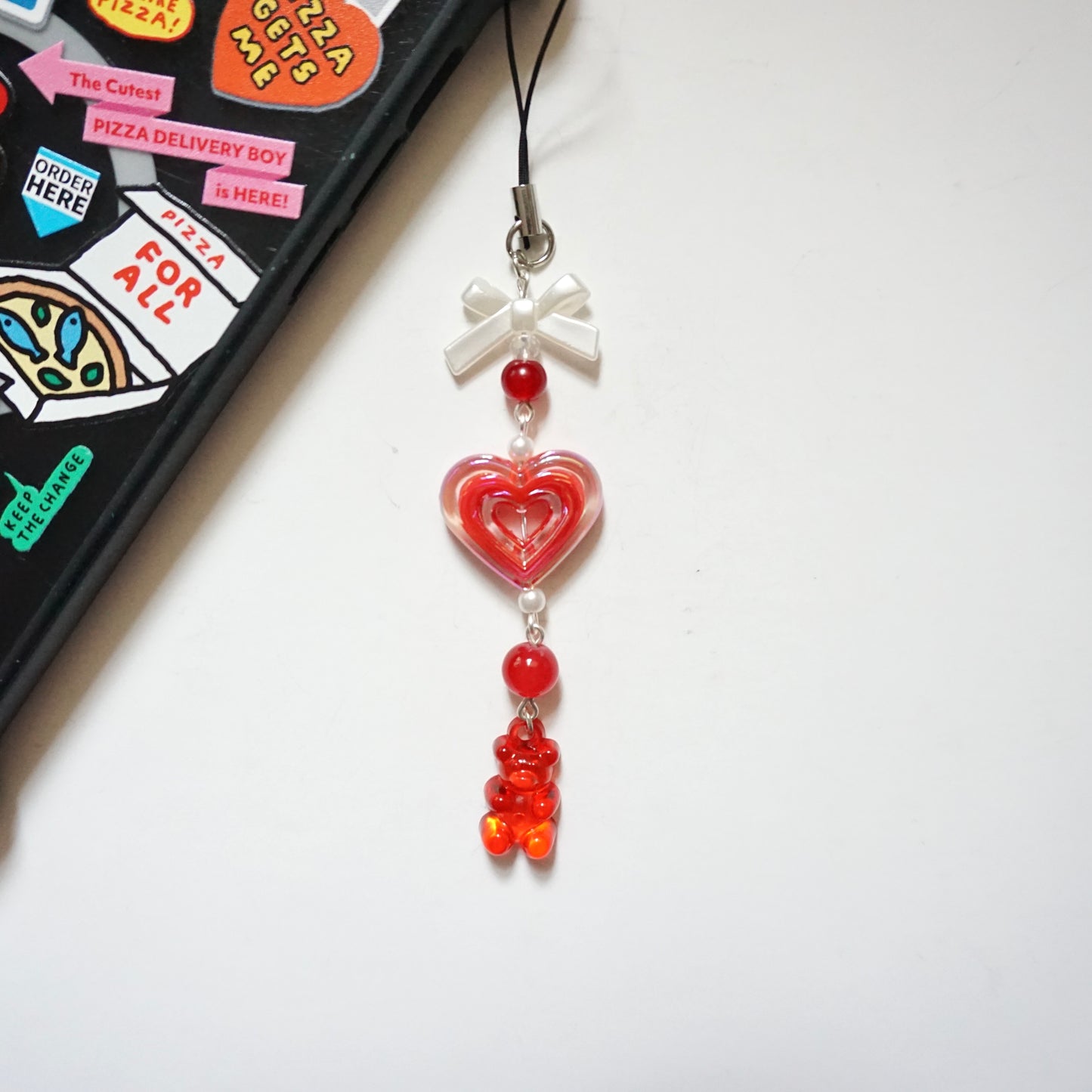 'Strawberry Delight' Phone Charms