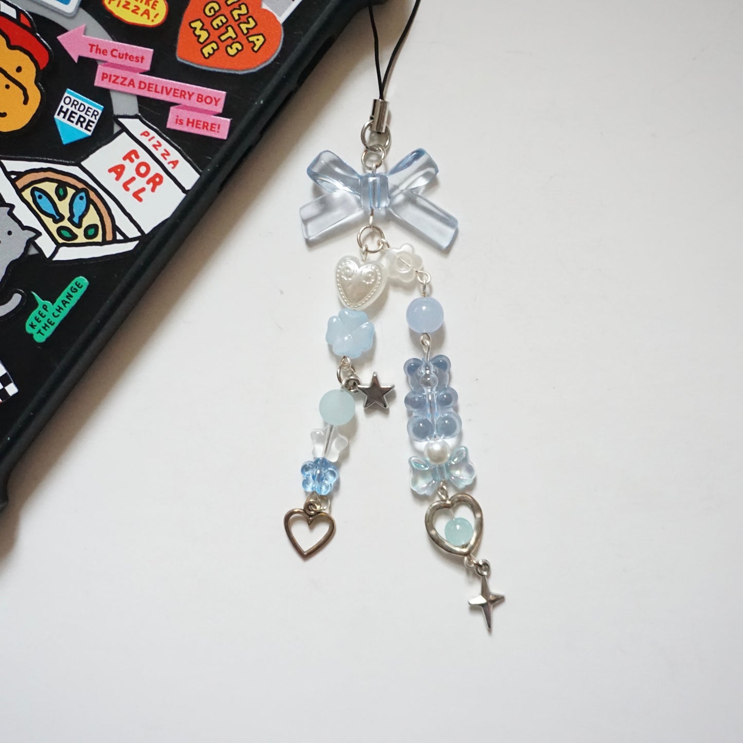 'Forget-Me-Nots' Phone Charms